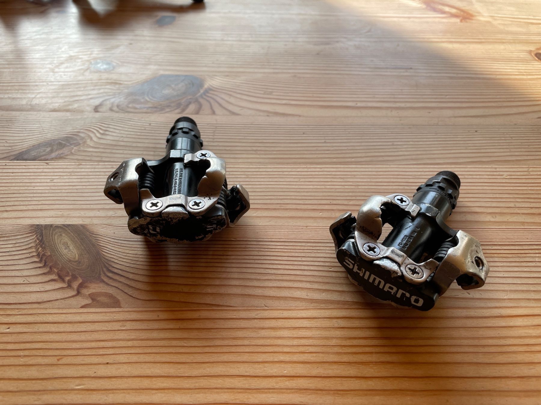 Shimano Pezzi di ricambio: Pédales VTT Shimano PD M-520 – Usato da Les Vérines venduto da Francky_Lee_Jr