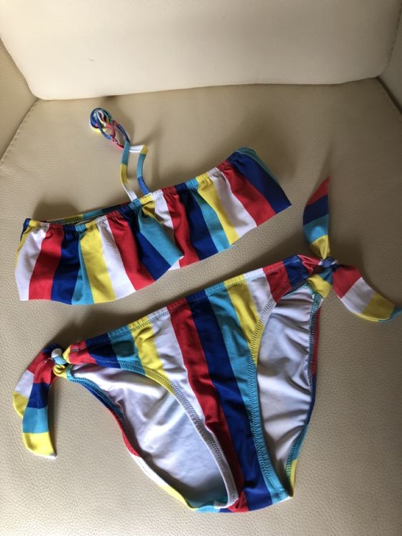 United Colors Of Benetton Mädchen Bikini 2-teilig - Breite Träger Verstellbar