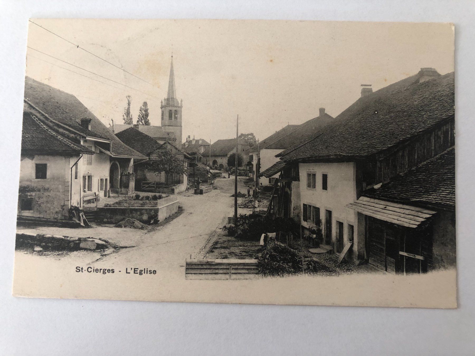 Ansichtskarten: St Cierges  l'Eglise – Gebraucht aus Pfäffikon ZH von Waltoversand
