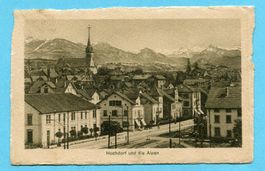 Hochdorf und die Alpen 1911