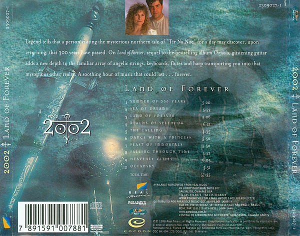 CD: 2002 - Land Of Forever – Usato da Uzwil venduto da visions77 1