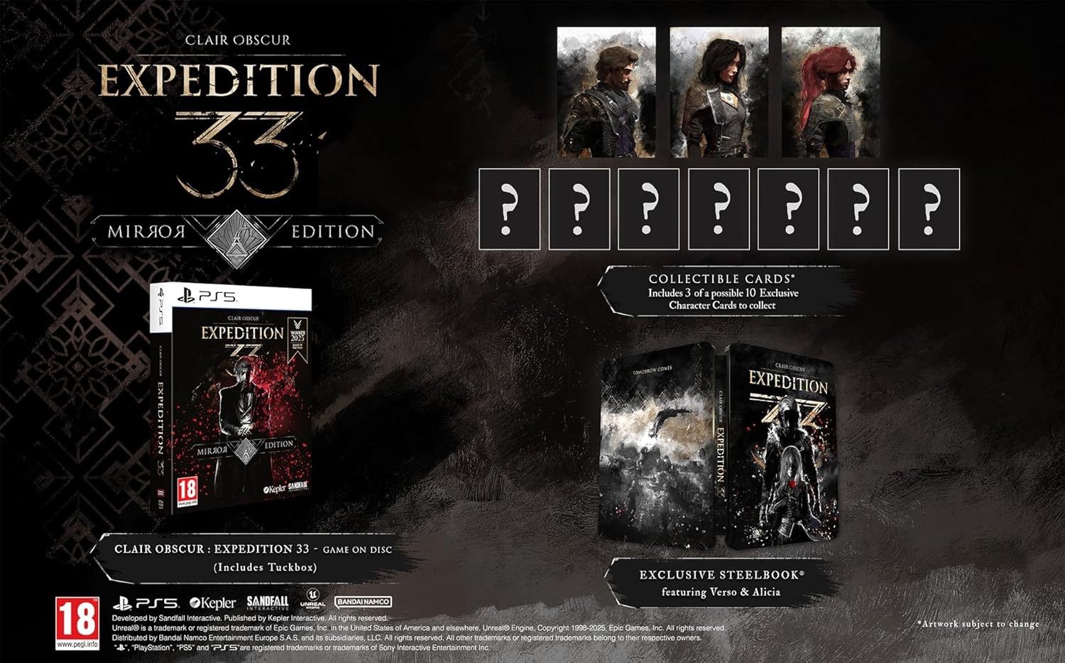 Sony Giochi: Clair Obscur: Expedition 33 - Mirror Edition PS5 – Nuovo e nell'imballaggio originale da Stabio venduto da rao_x6pt