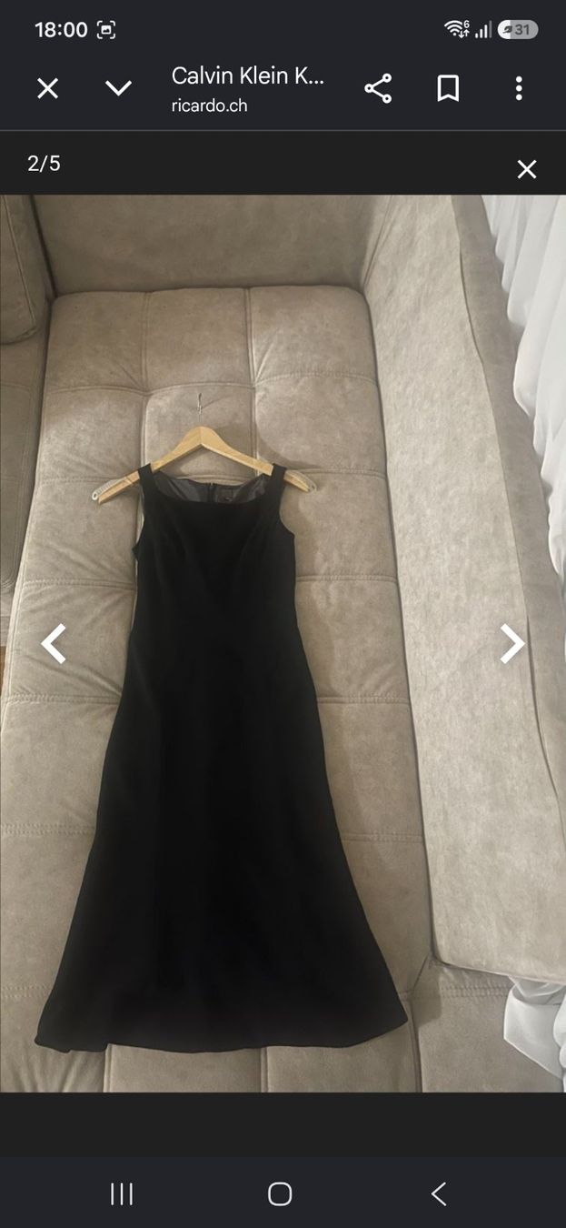Calvin Klein Vestiti: Wunderschönes elegantes Calvin Klein Kleid – Usato da Romanshorn venduto da lichtmond2022 1