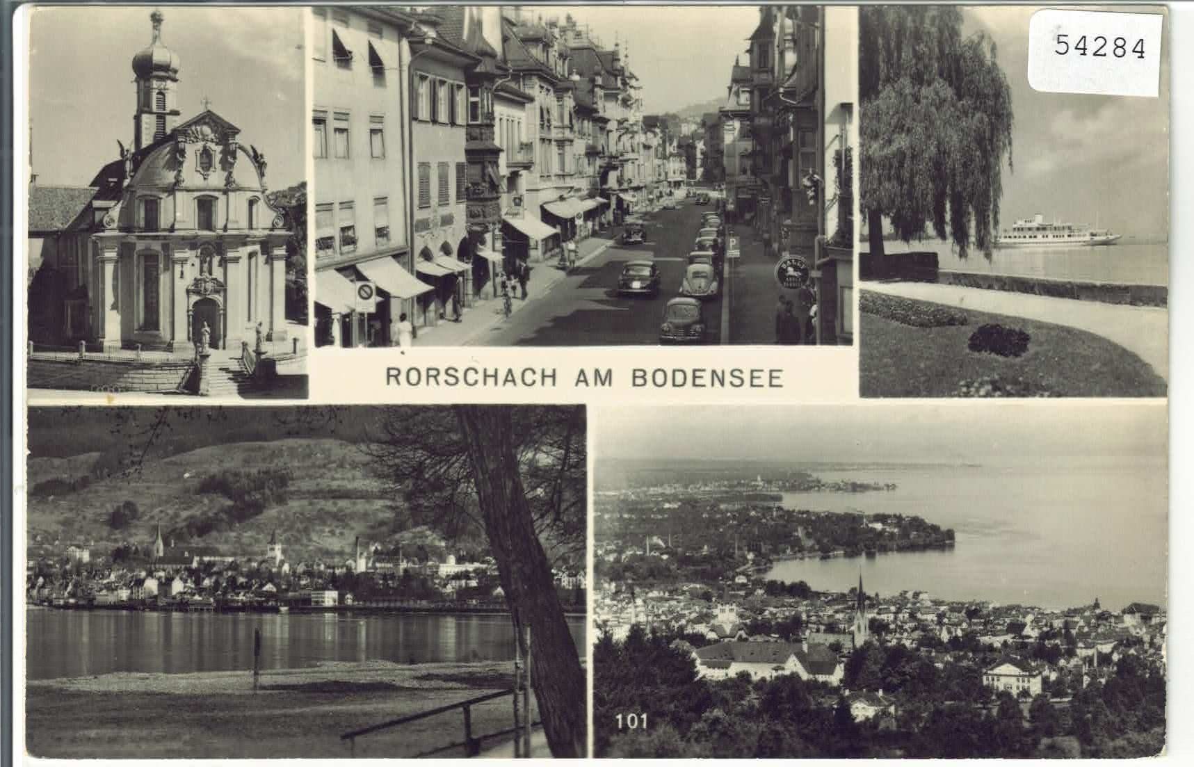 Cartoline postali: Rorschach am Bodensee - Multiview – Usato da Ettingen venduto da Kartenplanet