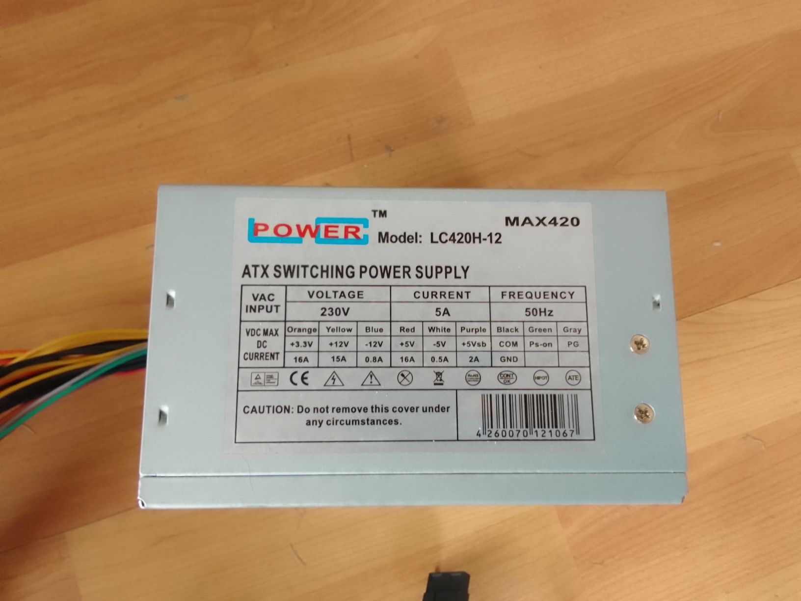 PC: PC Netzteil LC Power LC420h-12 – Usato da Ebmatingen venduto da swiss.canadian 1