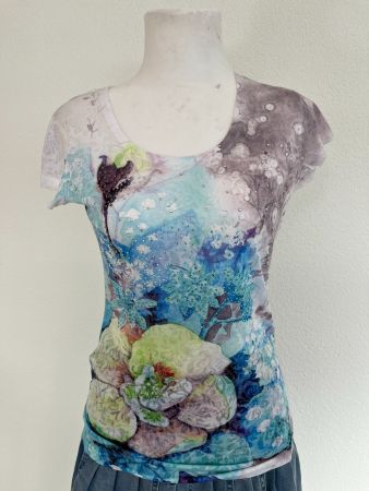 T-Shirt – Teilviskose – Grösse S-M – NEU & ungetragen