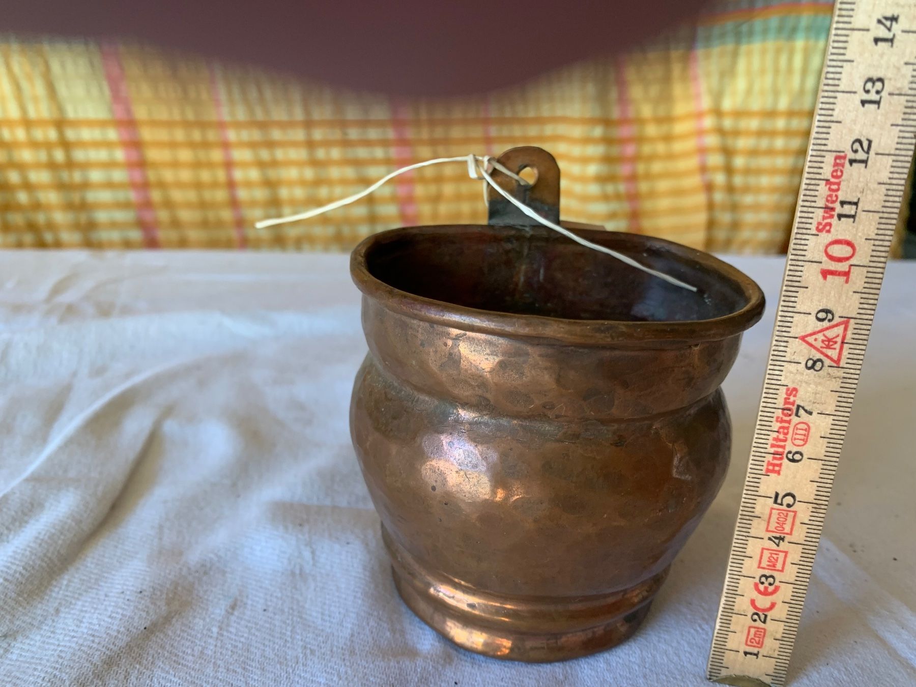 Blumentöpfe: Kupferkännchen klein gebrauchter Zustand – Gebraucht aus Urnäsch von Mafre1949 3