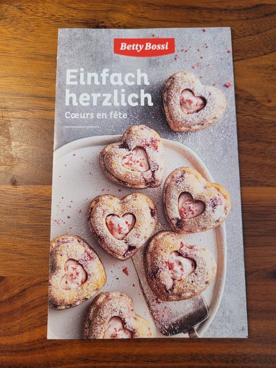 Betty Bossi, Zenker Backform gefüllte Herzen, Silikon (Neu und ...