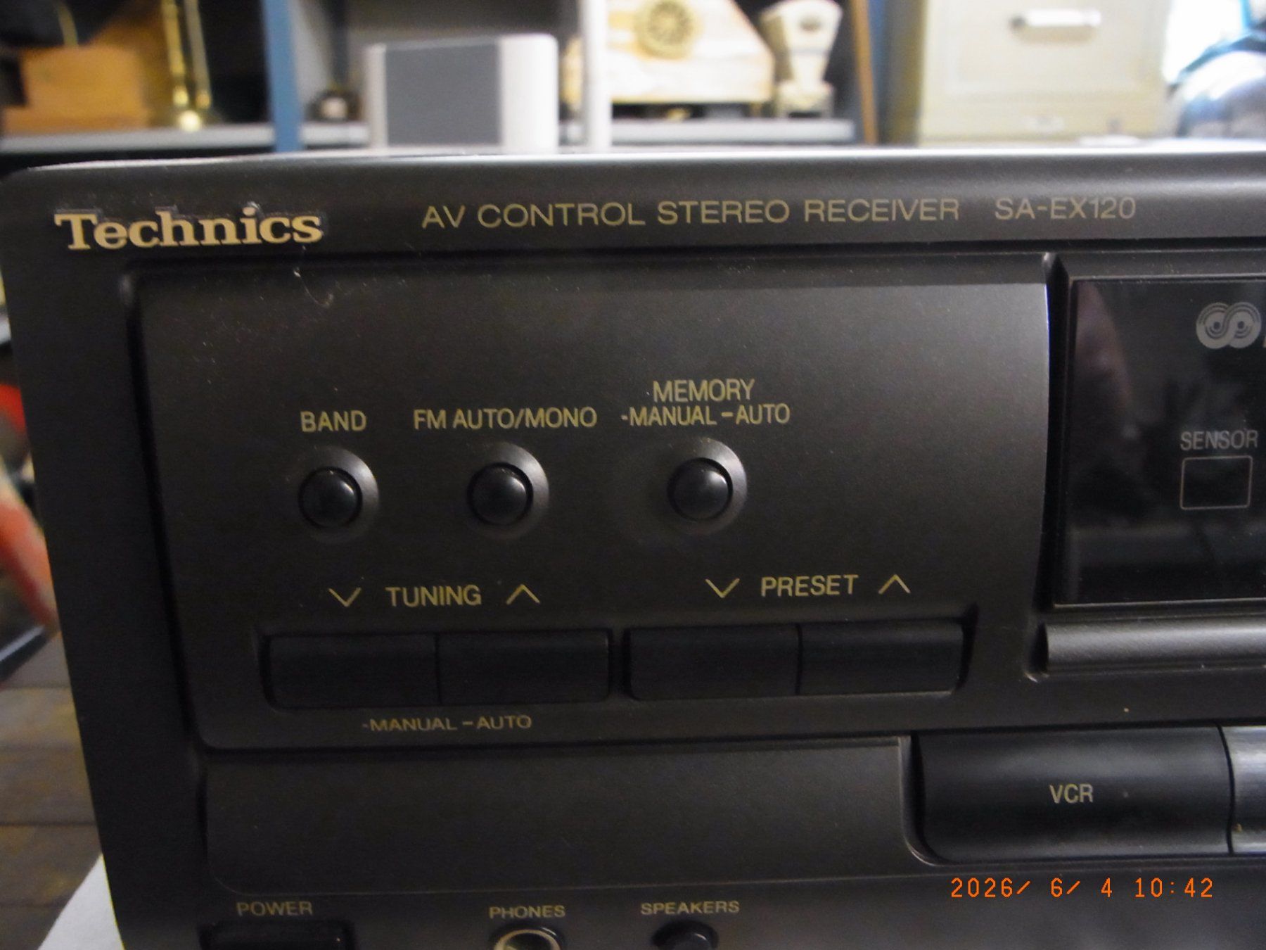 Technics Amplificatori: Technics SA-EX120 Stereo Receiver mit Phono-Eingang - sup... – Usato da Uezwil venduto da Fauchi51 3