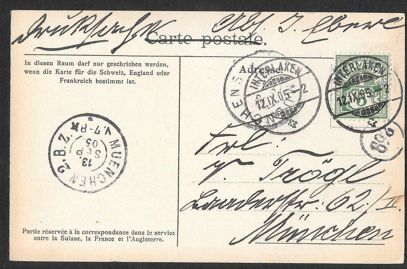 Cartes postales: Jungfrau Eigergletscher Mönch – D'occasion à Olten par clotaldi 1