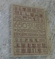 Altes Buch aus dem Jahr 1941 - 650 J. CH