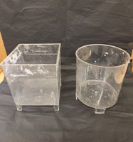 Zwei Giessformen Kunststoff transparent gebraucht