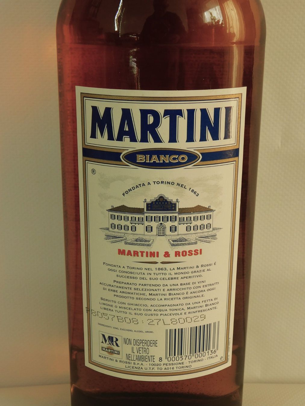 Martini Bevande alcoliche: Martini Bianco 1990er – Nuovo (secondo la descrizione) da Emmenbrücke venduto da Neverlaand-22 3