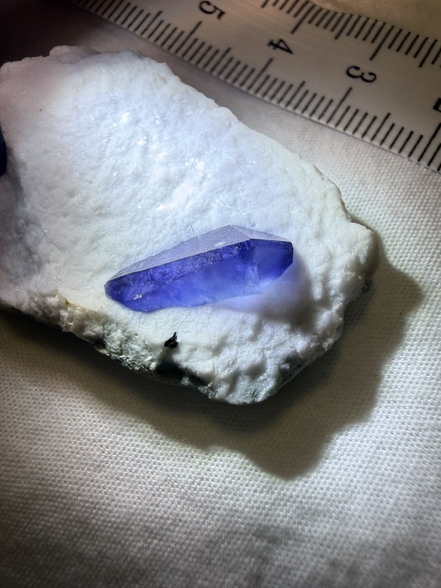 Minerali & Pietre curative: Benitoite Rarität  – Usato da Oberhof venduto da RealStone 7