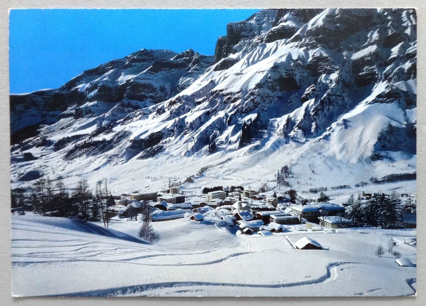 Cartoline postali: Leukerbad 1401 m, Trubelnstock – Difettoso da Fétigny venduto da Billy2miny
