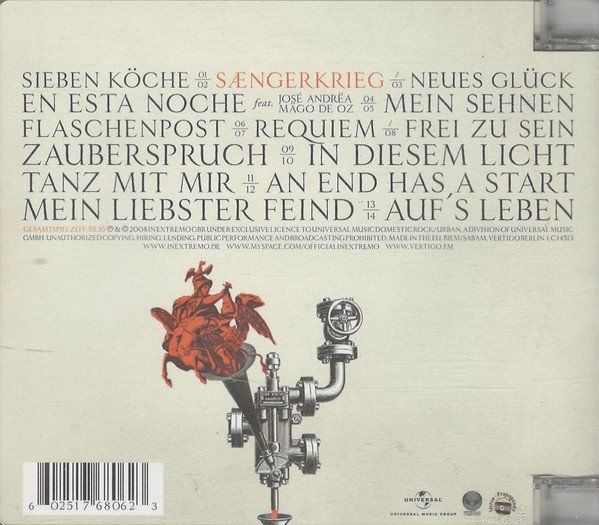 CD: In Extremo – Sængerkrieg – Usato da St.Gallen venduto da jalamusic 1