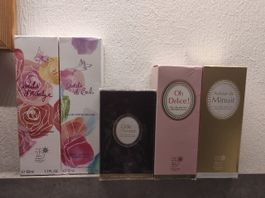 5 parfums pour femme en LOT
