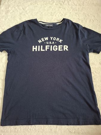 T-shirt Tommy Hilfiger bleu marine, taille XL, 