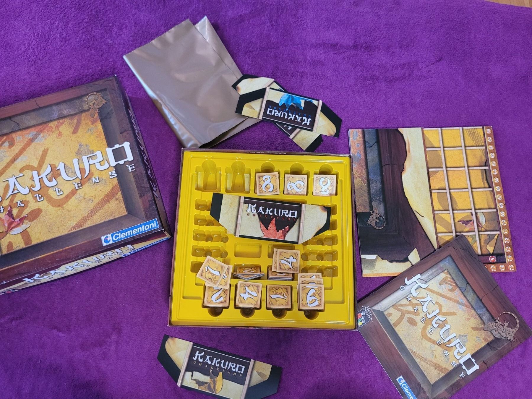Giochi: Spiel - Kakuro Challenge von Clementoni – Usato da Müllheim Dorf venduto da Seeeule01 1