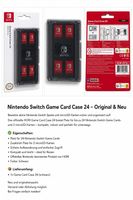 Nintendo Switch Game Card Case 24 Schwarz 