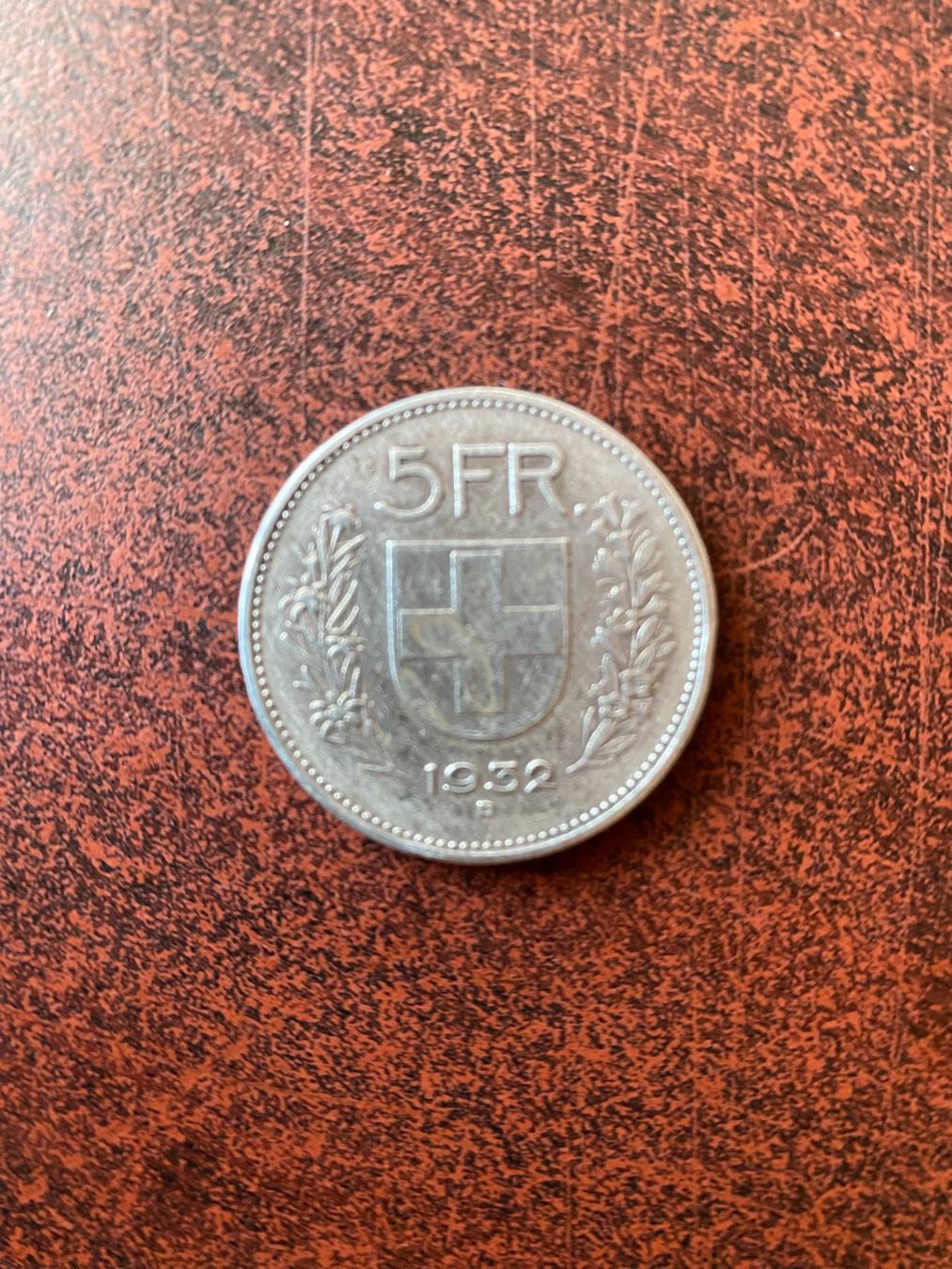 Toutes les monnaies: Silber 5 Franken Jg 1932 – D'occasion à Landquart par Pst3 1