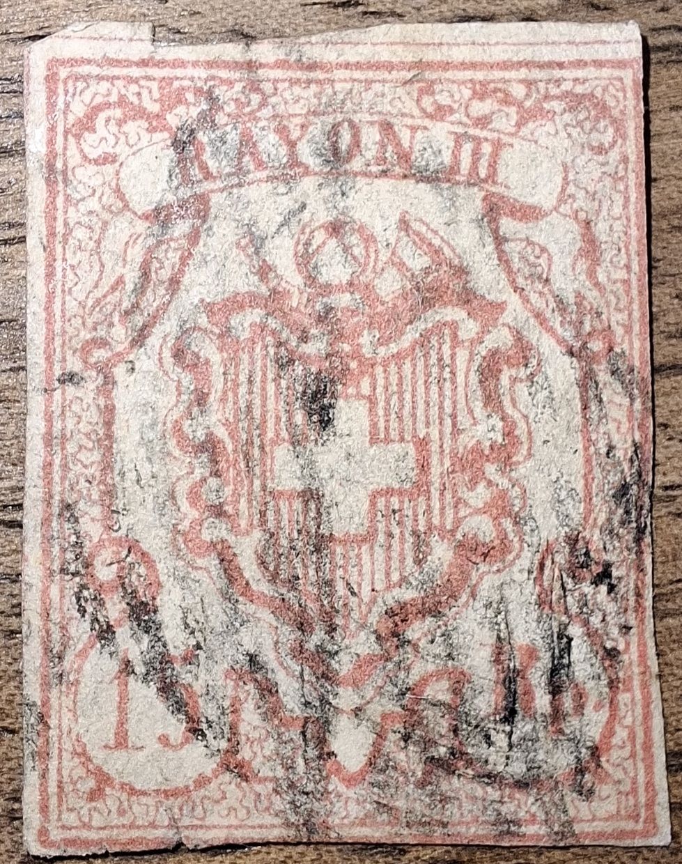 Tutti i francobolli: Rayon Nr. 20 Typ 4 – Usato da Balgach venduto da SIMEON27