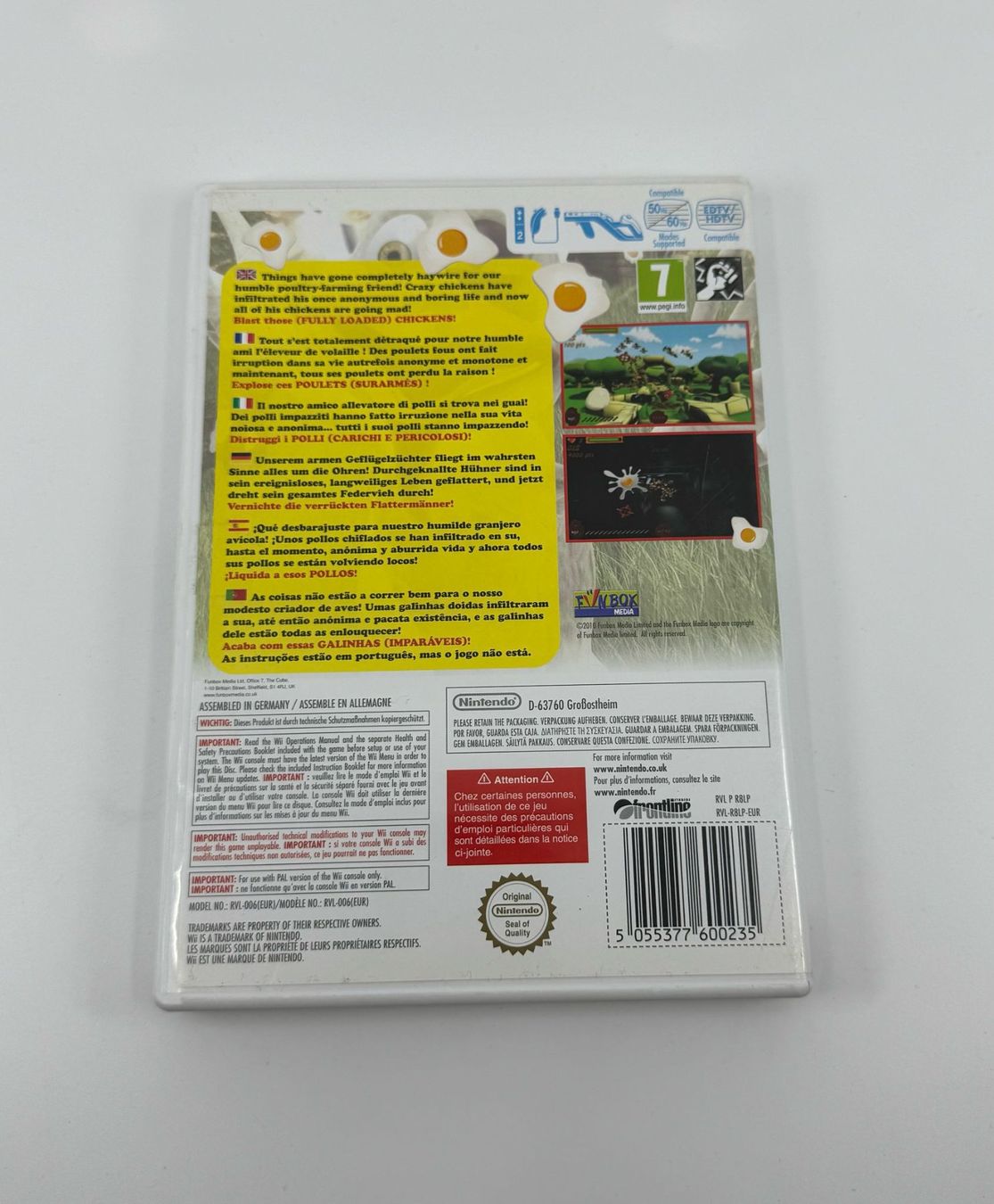 Giochi: Chicken Blaster (Wii) – Usato da Herisau venduto da Seyashop1 2