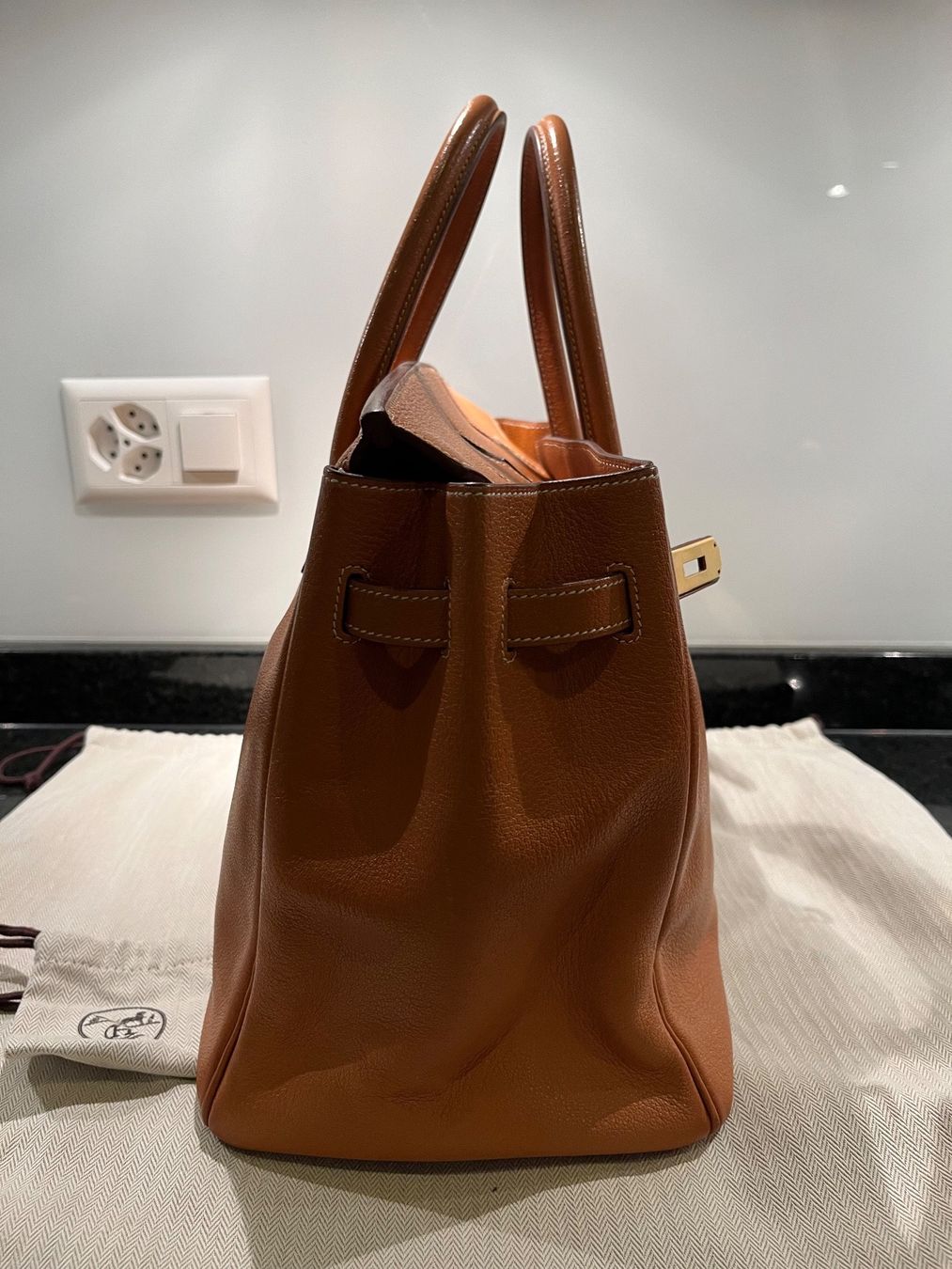 Hermès Borse: Hermes Birkin 35 Buffalo Skipper – Usato da Lugano venduto da sar_hz5j 3
