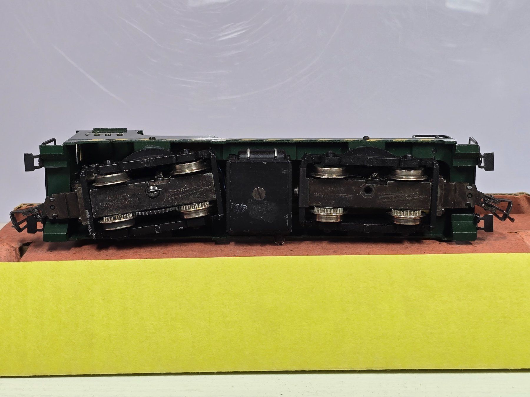 Fleischmann Trains électriques: Fleischmann, 1340A, Guss, Baldwin, grün/ gelb – D'occasion à Kloten par Nicola2 8