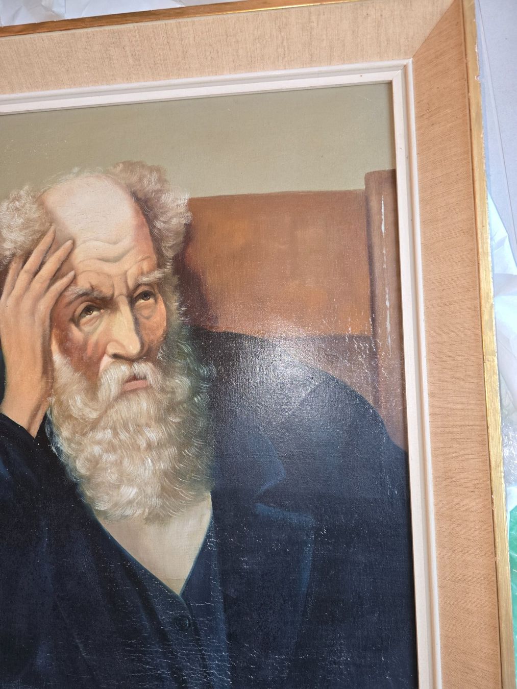 Gemälde: Portrait de Charles Darwin – Gebraucht aus Vouvry von Marr0 5