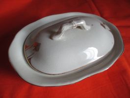 Jugendstil Seifenschale mit Deckel