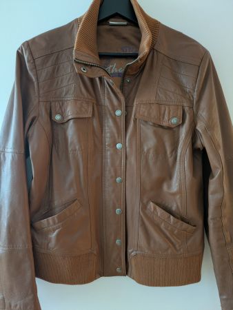 Leder Jacke Street One Gr. M