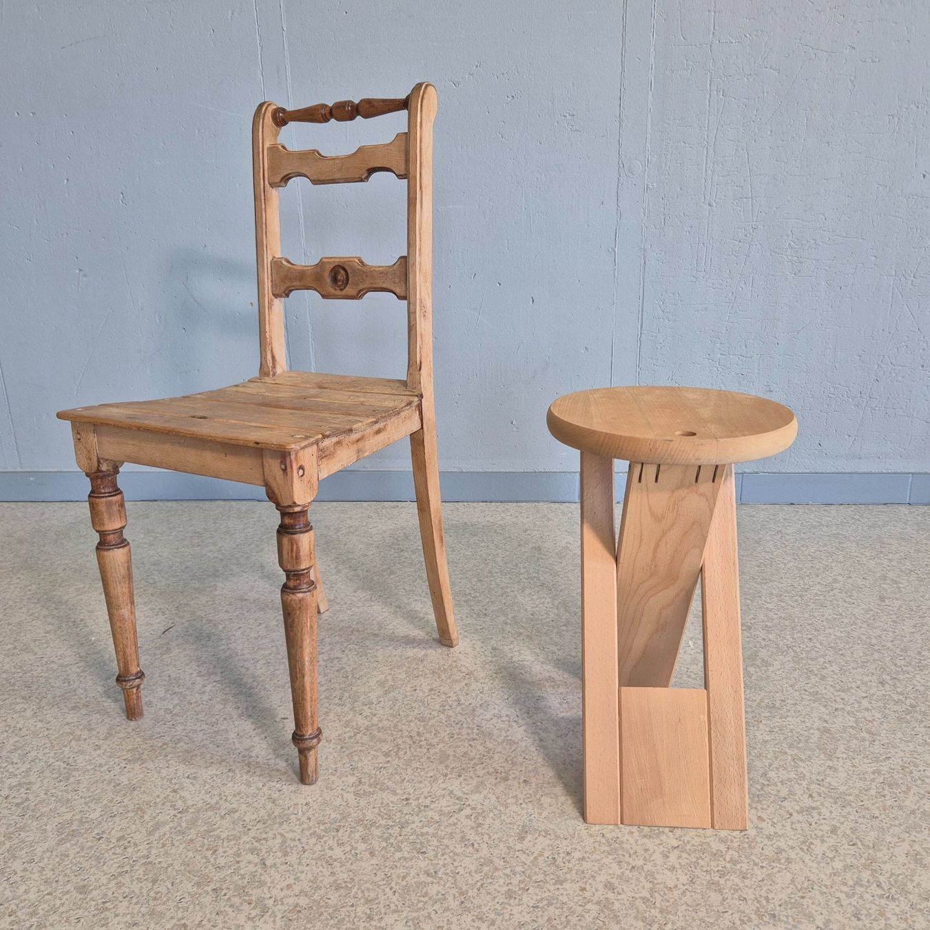 Sgabelli: 1 Stk. SUZY Style Hocker Höcker Stool Falthocker Klapphocker – Usato da Nottwil venduto da Wondewa-Shop 3