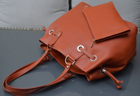 Longchamp Tasche / sac + pochette