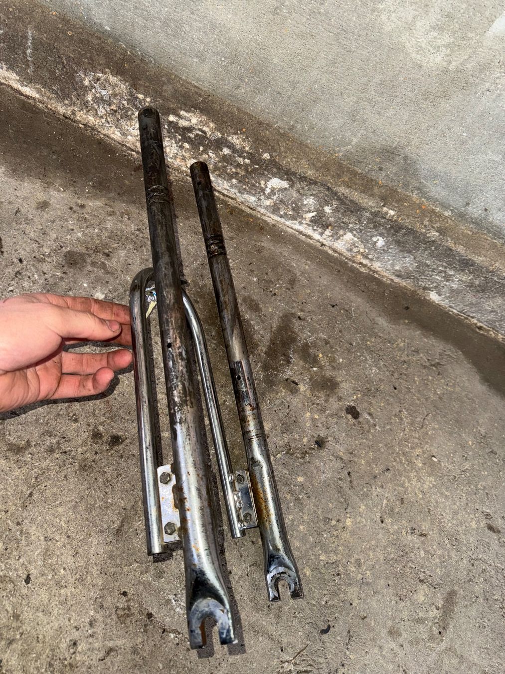 Puch Parti ricambio per ciclomotori: Puch Maxi/X30 Mofa Gabelrohre – Difettoso da Fahrni b. Thun venduto da berger_tuning34 3