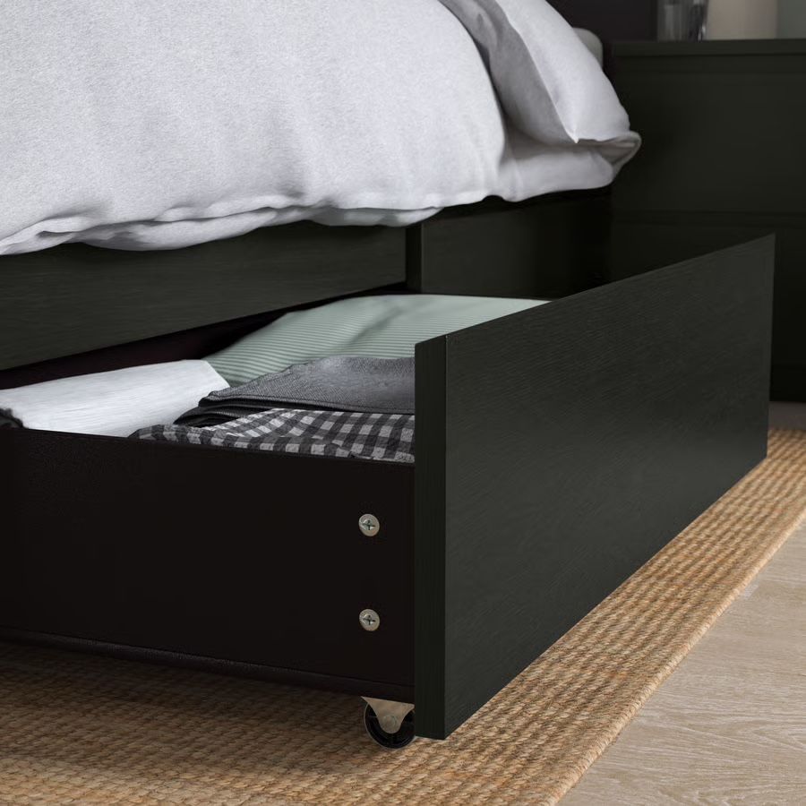 Sonstiges für Haushalt & Wohnen: IKEA Malm Bettkasten schwarz 2er Set Neu – Neu (gemäss Beschreibung) aus Niederwangen BE von len_9tlh