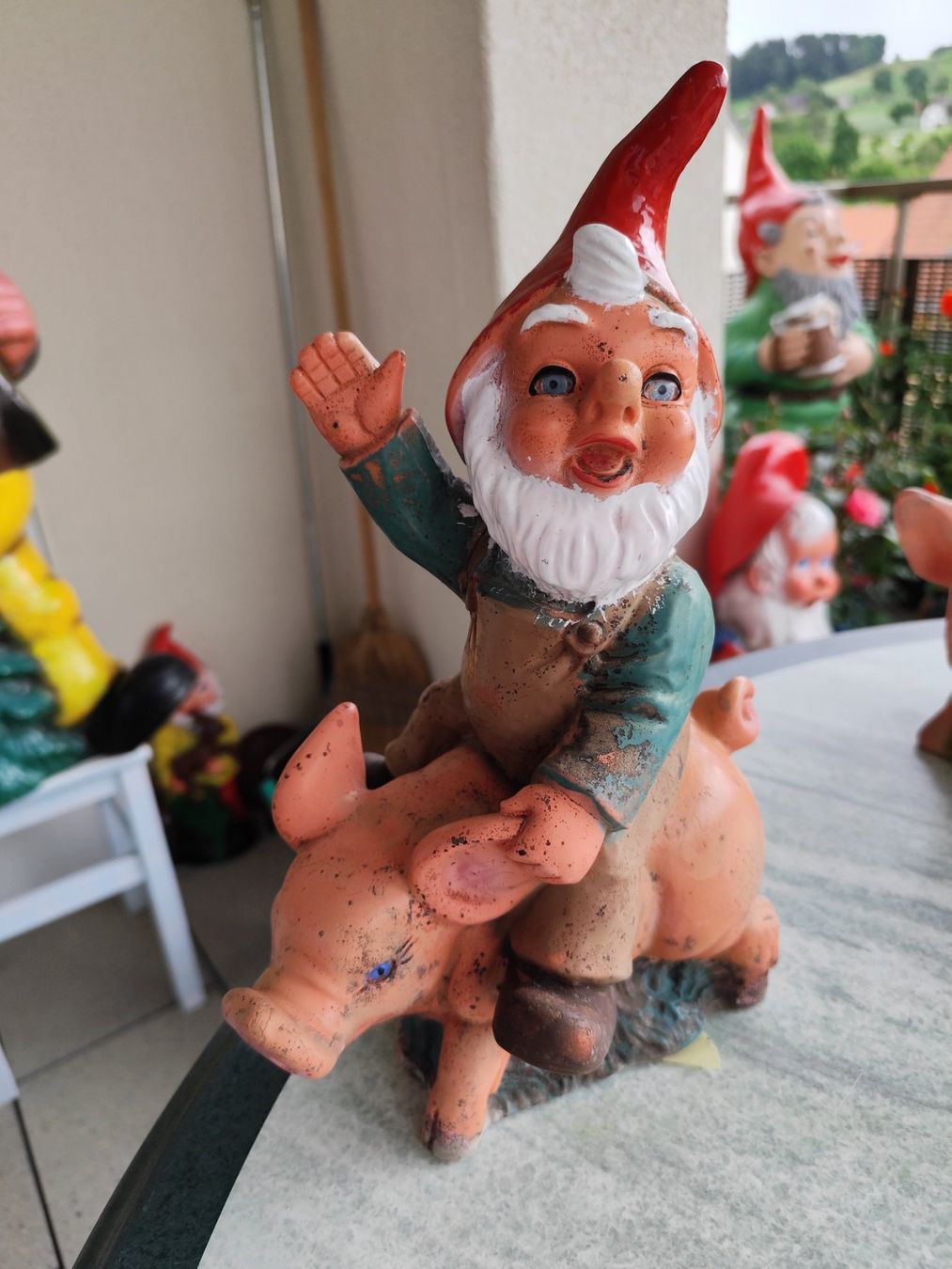 Statuette: Gartenzwerg 32 cm Höhe – Usato da Grossdietwil venduto da bie_2bn5