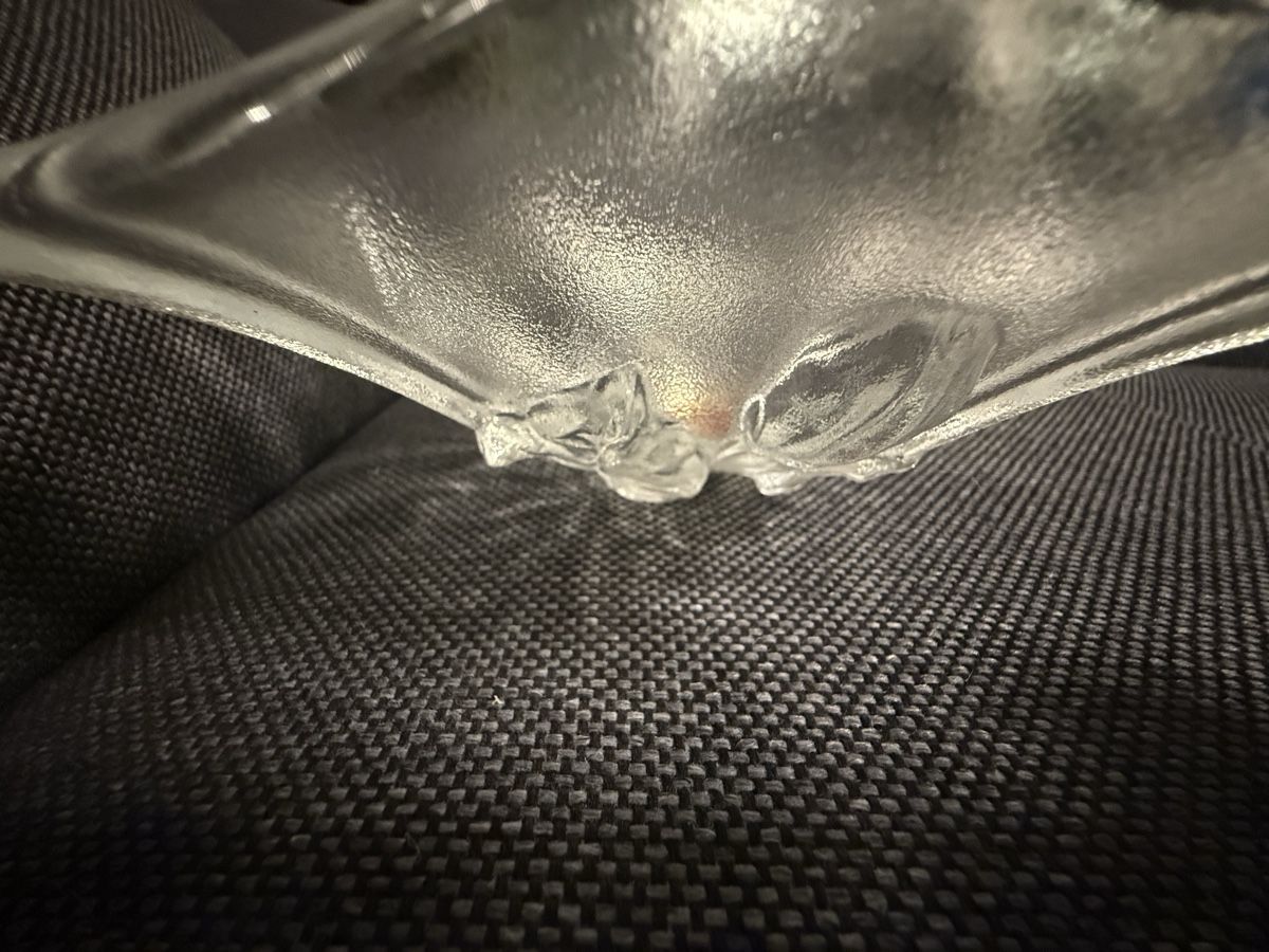 Walther Glas Ciotole: Glasschale Walther Glas 3D Optik – Usato da Buchs SG venduto da and_d8tp 5