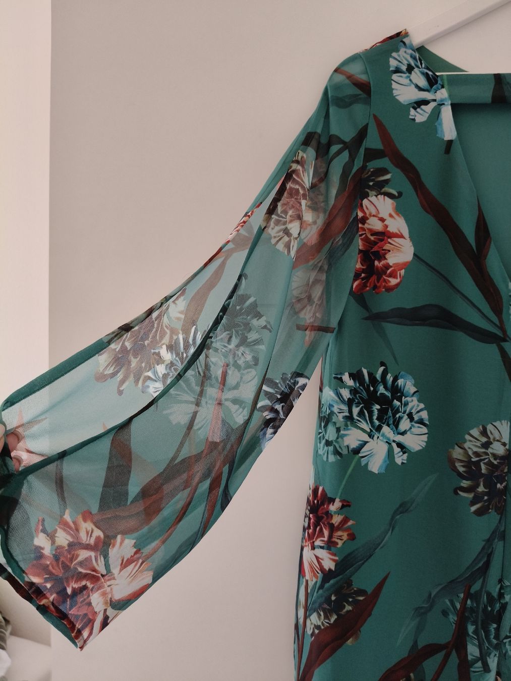 Next Kleider: Robe fleurie vert taille 40  – Neu (gemäss Beschreibung) aus Petit-Lancy von Elissouche 2