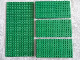 LEGO® Classic Bauplatten grün 4Stück