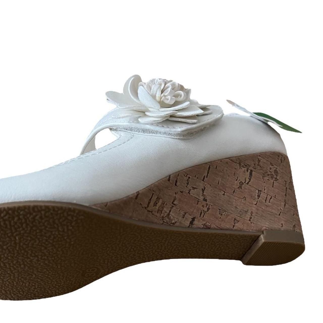 Scarpe da donna: Weisse Keilabsatz Schuhe – Nuovo (secondo la descrizione) da Basel venduto da 1moonstar 1