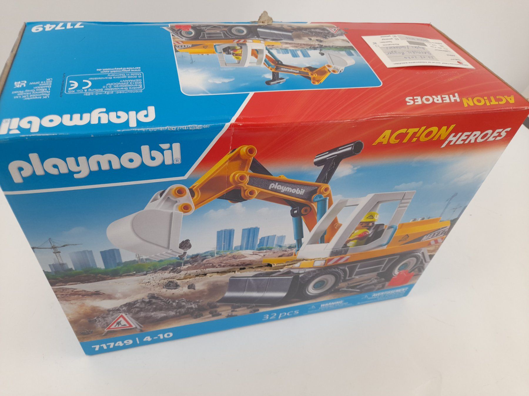 Playmobil Giocattoli: PLAYMOBIL - Bagger 71749 – Nuovo (secondo la descrizione) da Liebefeld venduto da Restwert_Liebefeld 1