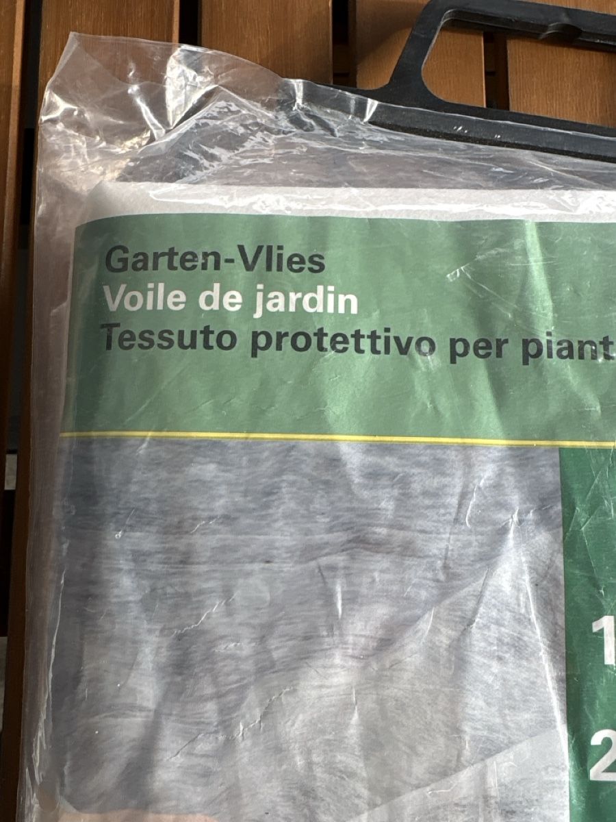 Lackretusche & Schutzfolien: Gartenflies 2 Stk 1.5 x 10m – Neu und originalverpackt aus Grenchen von nethy 1