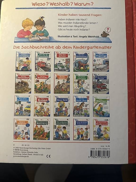 Bücher: Sachbuch ab dem Kindergartenalter – Gebraucht aus Eglisau von magier007 1