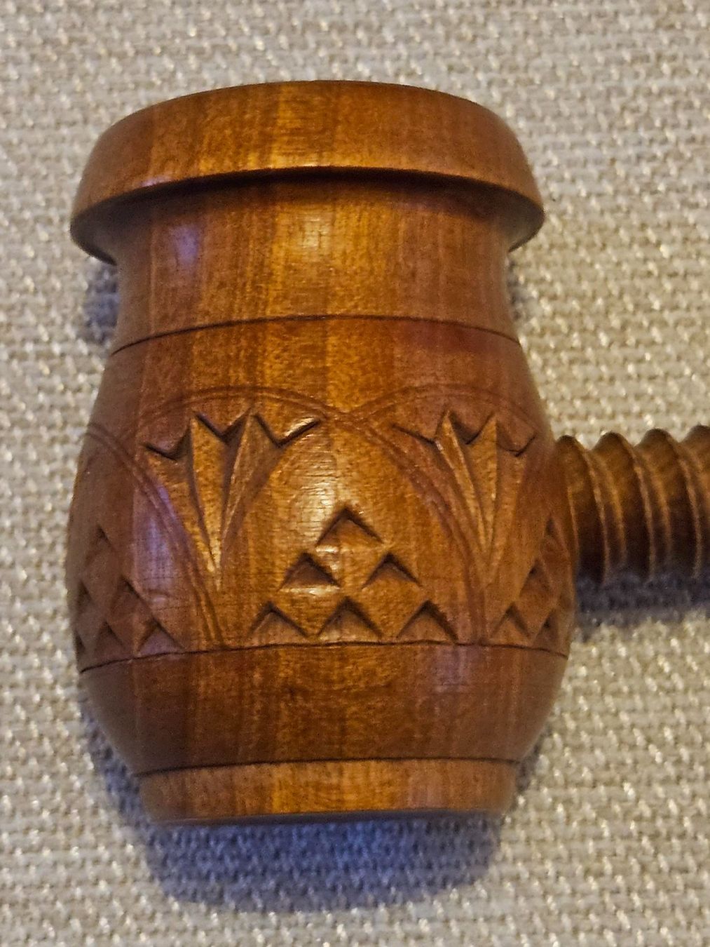 Elettrodomestici da cucina: Schraub-Nussknacker aus Holz – Usato da Oeschgen venduto da Runningfree666 2