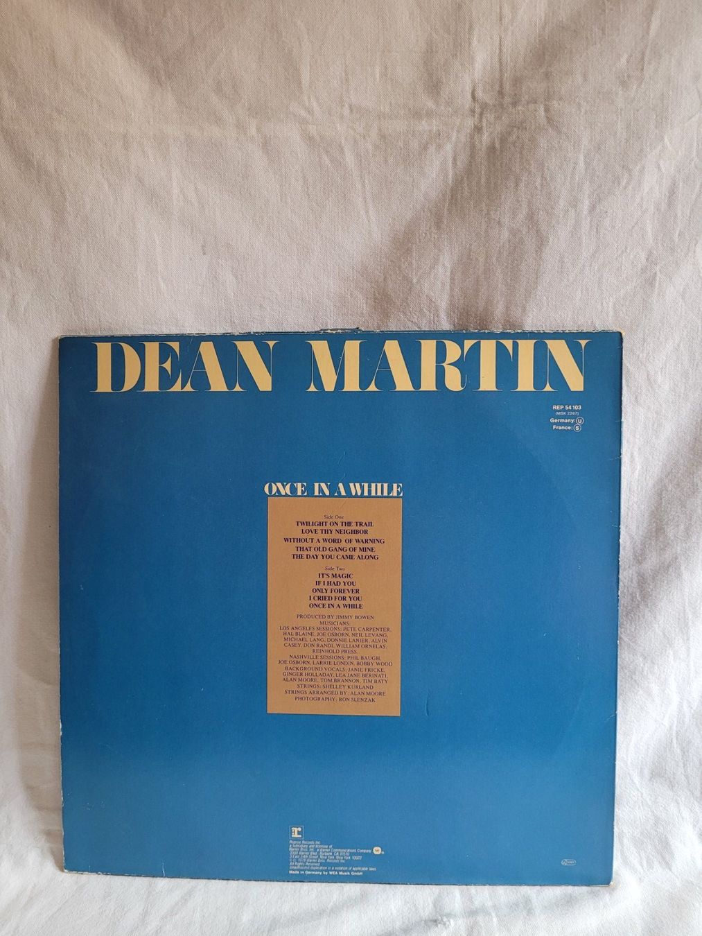 Dischi in vinile: Vinyle Dean Martin Once in a While 33t – Usato da la Chaux-de-Fonds venduto da Lampe 5
