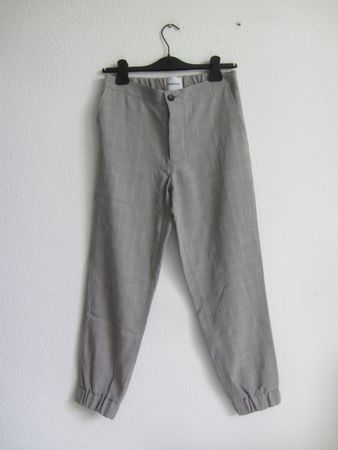 HUND HUND - Hose grau kariert S NEU