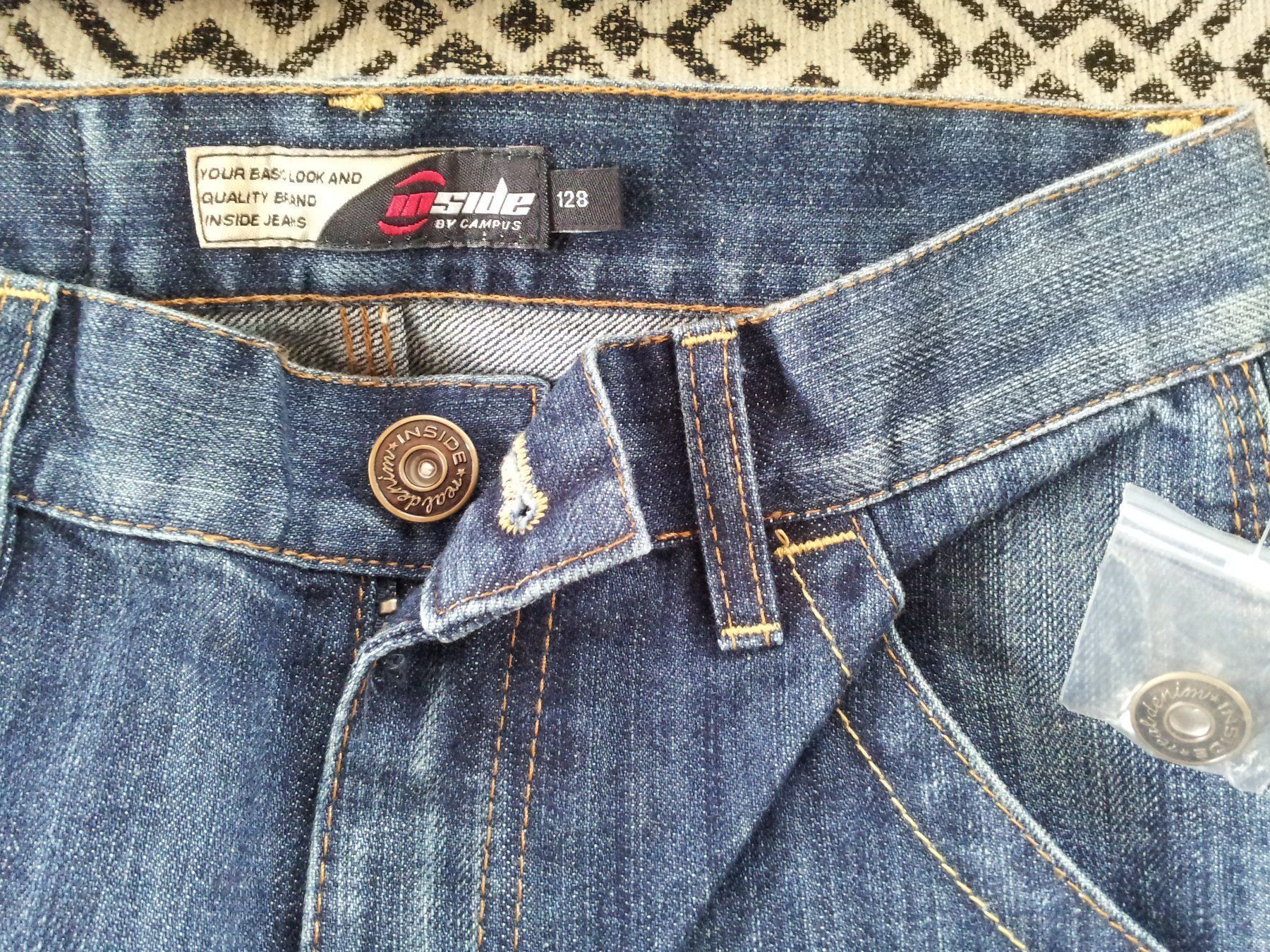 Pantaloni: Jeans Junge Gr. 128 neu – Nuovo (secondo la descrizione) da Zürich venduto da cyma02 1