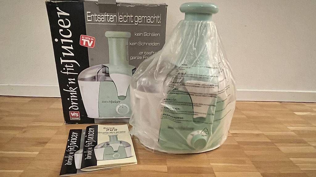 Elettrodomestici da cucina: Drink 'n fit Juicer Entsafter NEU – Nuovo e nell'imballaggio originale da Glattpark(Opfikon) venduto da Peo2