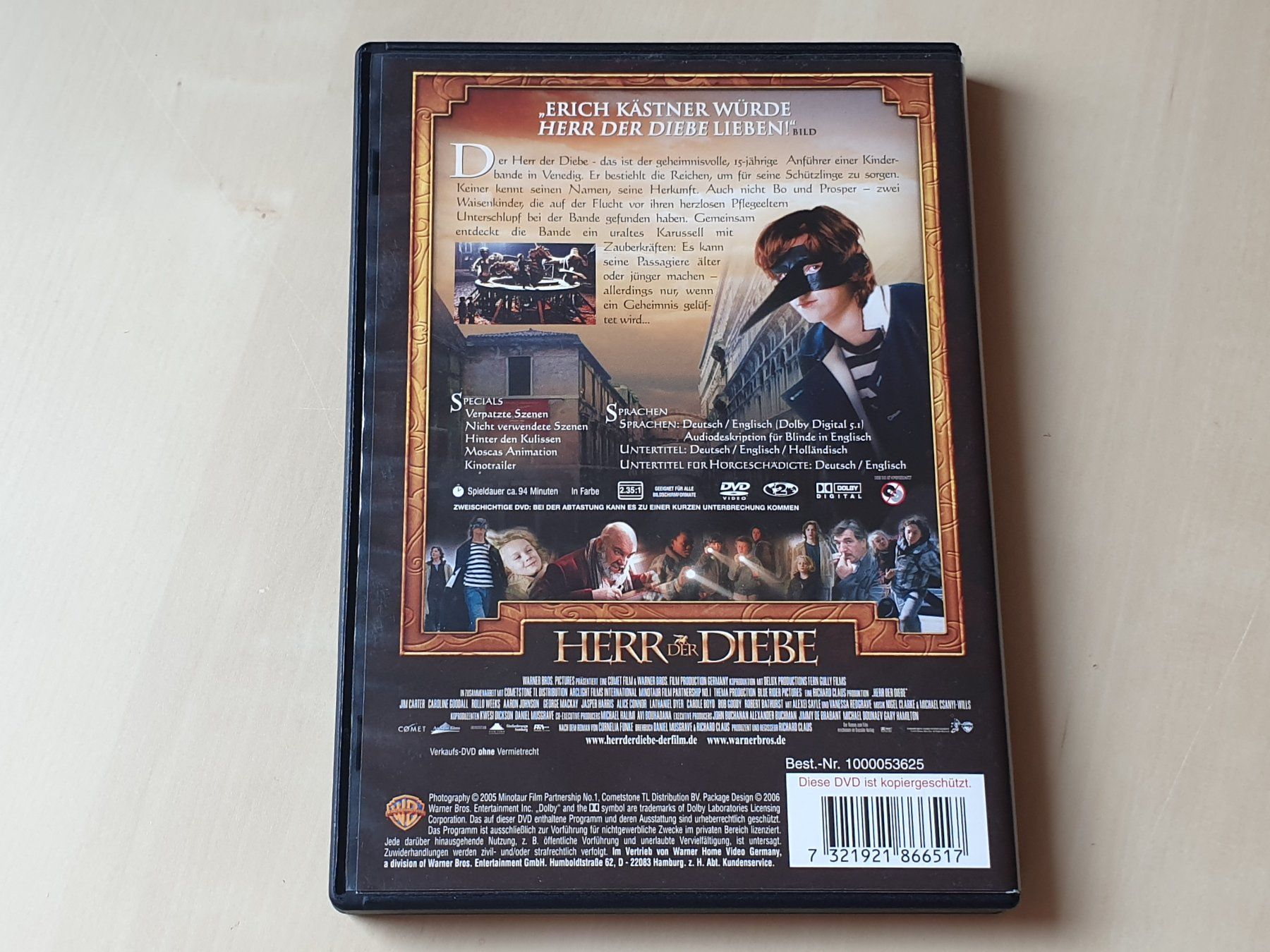 Tous les DVDs: Herr der Diebe – D'occasion à Stansstad par collectorsshop 1